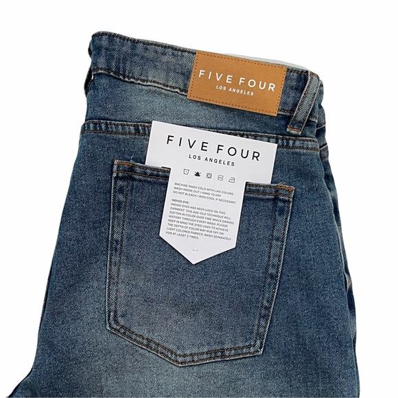Five Four Rollins Relaxed 5 Pocket Jean Indigo Blue Size 31 Mens - Picture 5 of 8